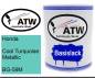 Preview: Honda, Cool Turquoise Metallic, BG-59M: 1L Lackdose, von ATW Autoteile West.